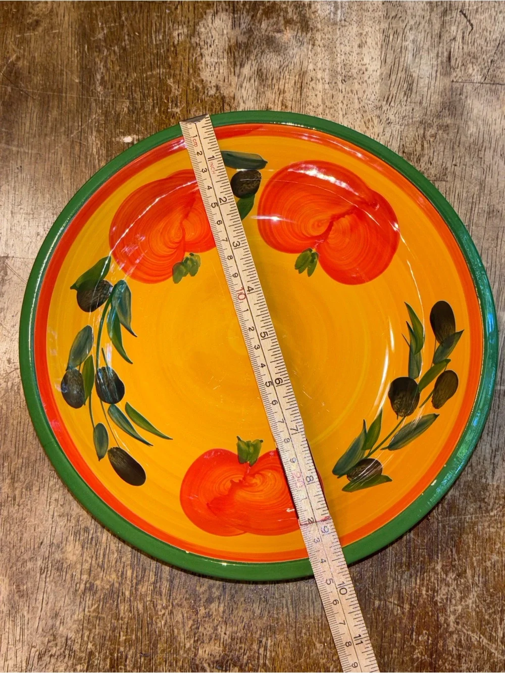 Certified International Italy Tuscan Tomato Olive Pasta Serving Bowl